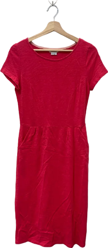 Boden Red Short Sleeve Dress UK 8L