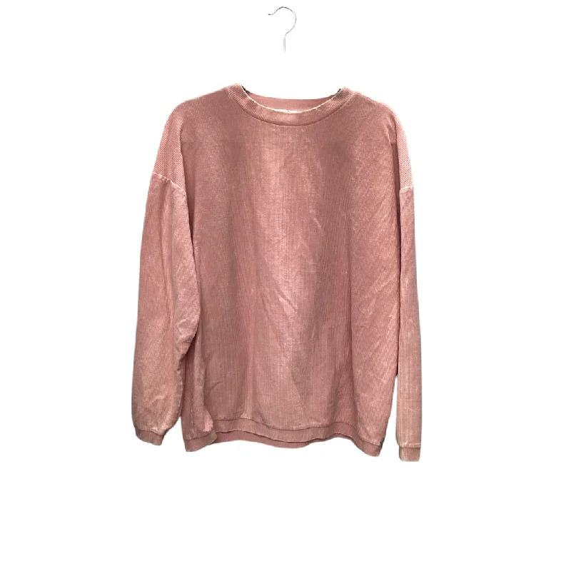 Top Long Sleeve By Clothes Mentor In Pink, Size: M