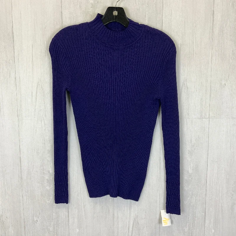 Top Long Sleeve By Clothes Mentor In Purple, Size: S